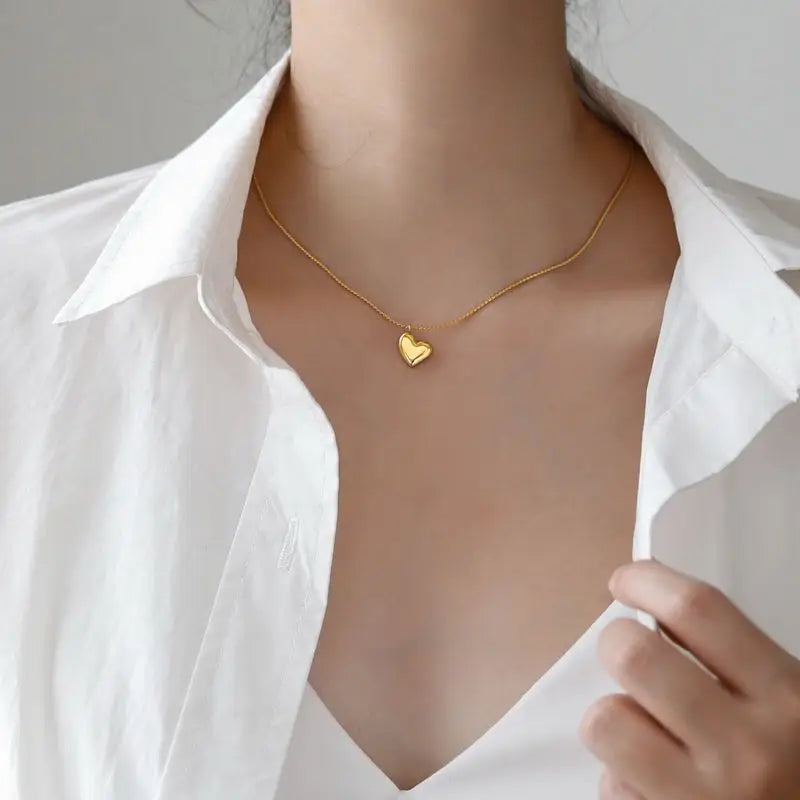 Full heart necklace