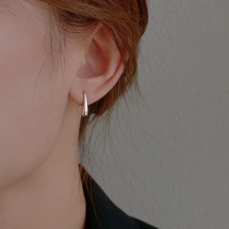 Water Drop Earrings 925 Silver