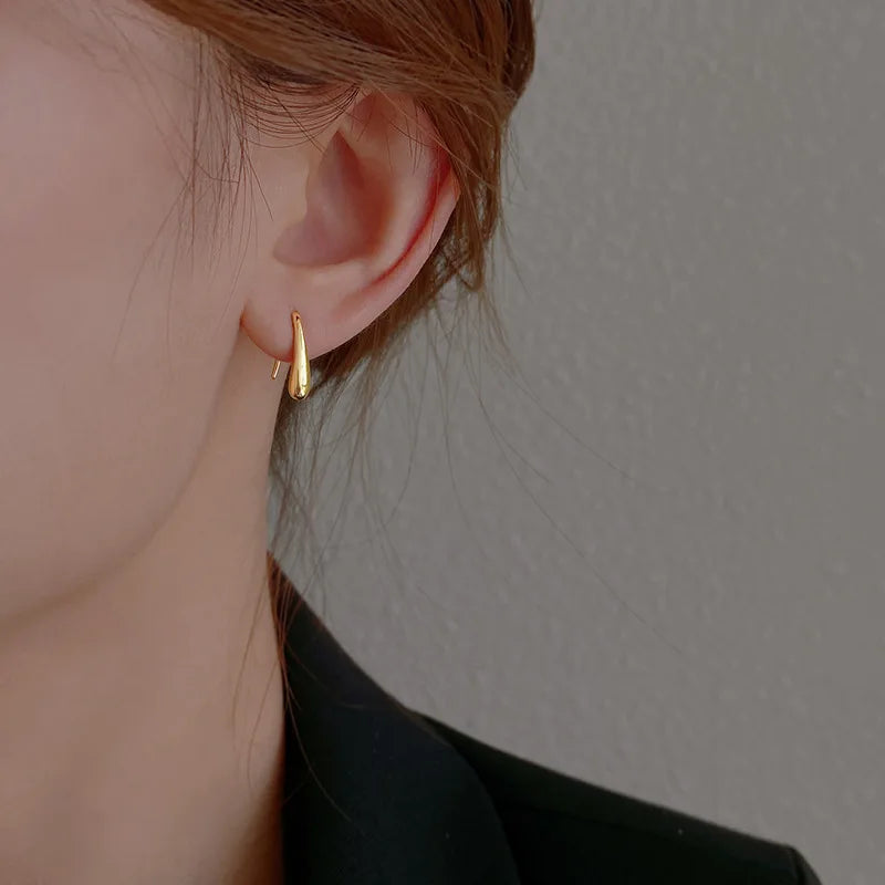 Water Drop Earrings 925 Silver