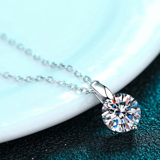 Moissanite Necklace Diamond