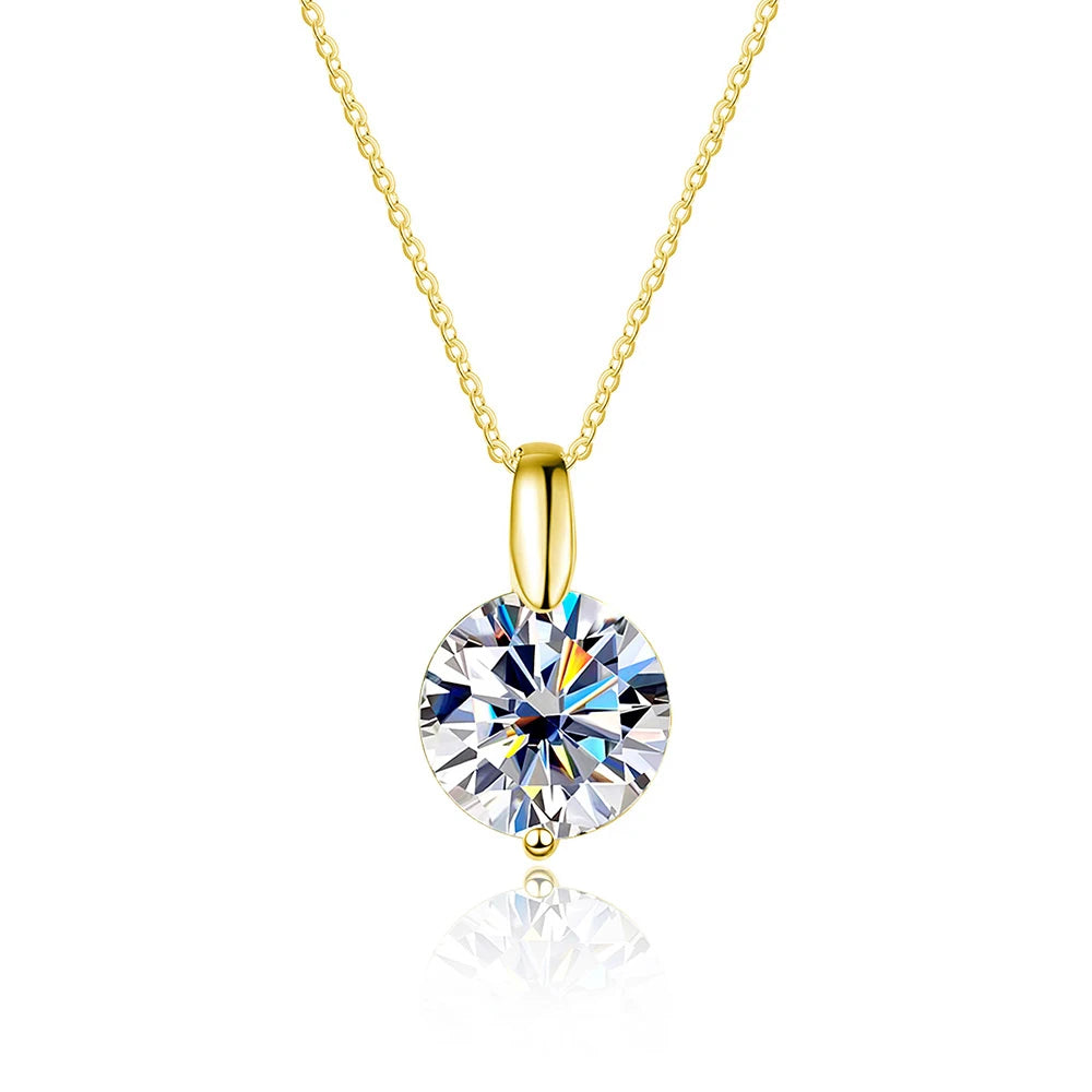 Moissanite Necklace Diamond