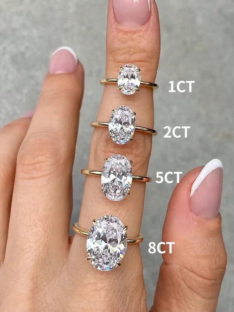 wedding moissonite ring s925