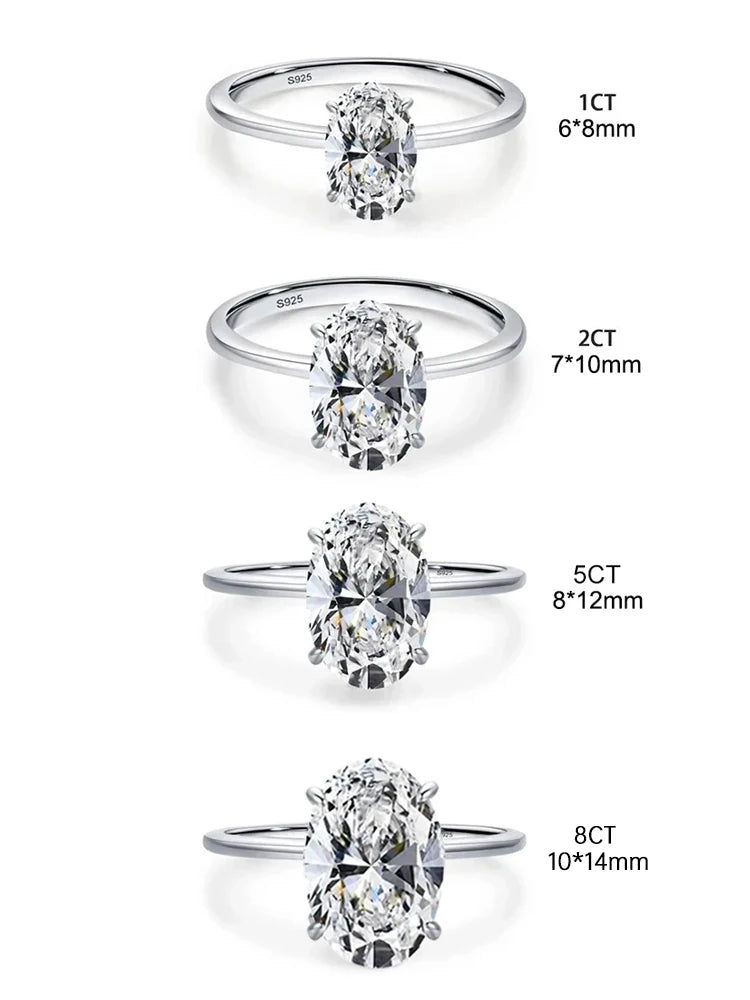 wedding moissonite ring s925