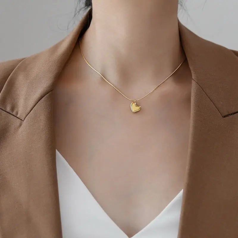 Full heart necklace