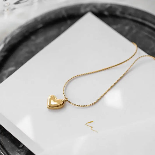 Full heart necklace