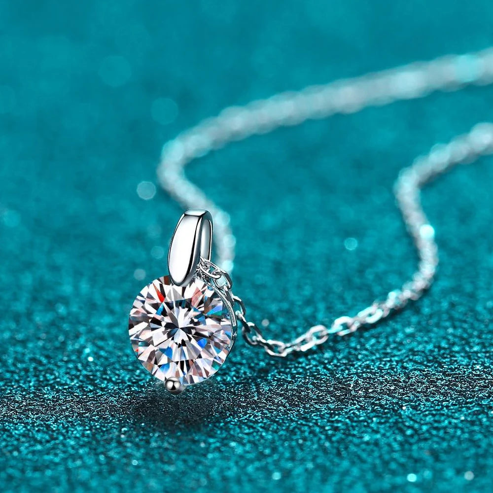 Moissanite Necklace Diamond