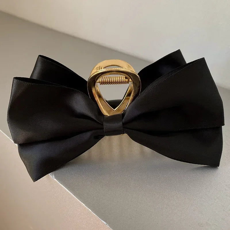 Metal Bow Hair Claw Clip