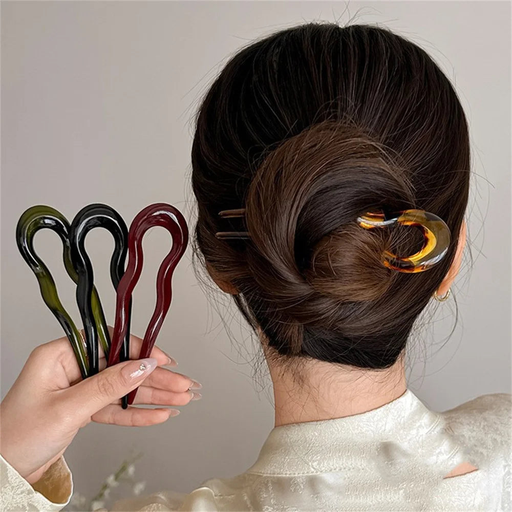 U-Shaped Hair Fork