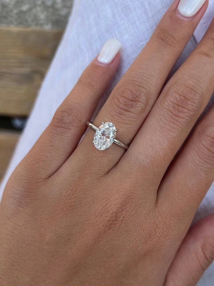 wedding moissonite ring s925