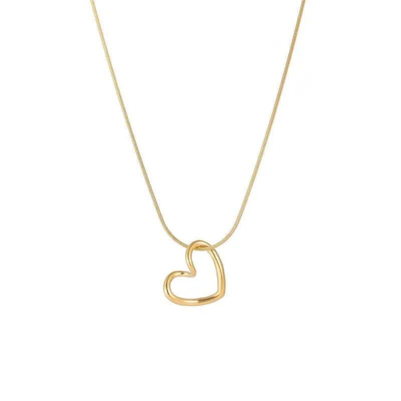 hello heart necklaces