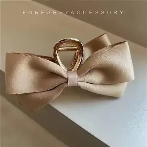 Metal Bow Hair Claw Clip